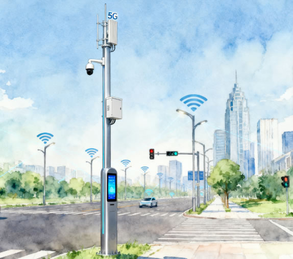 2025年智慧灯杆行业趋势分析：智慧灯杆行业实现车路云