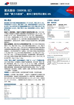深耕“算力与联接”，新华三营收同比增长48%