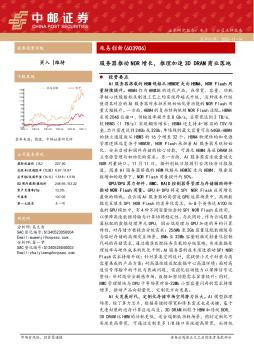 服务器推动NOR增长，推理加速3D DRAM商业落地