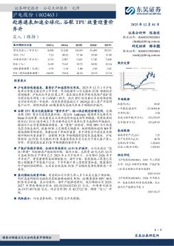 赴港递表加速全球化，谷歌TPU放量迎量价齐升