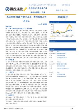 半导体与半导体生产设备行业周报：先进封装2026年供不