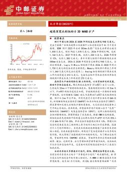 超高深宽比刻蚀助力3D NAND扩产