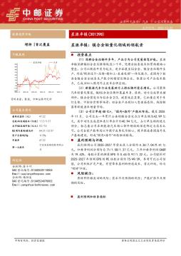 星源卓镁：镁合金轻量化领域的领航者