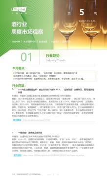 酒行业周度市场观察第5周