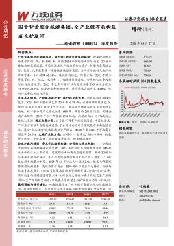 深度报告：国资背景综合旅游集团，全产业链布局构筑成