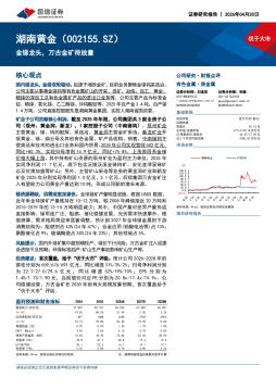 金锑龙头，万古金矿待放量