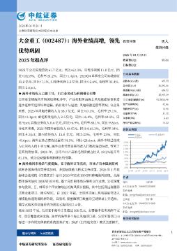 2025年报点评：海外业绩高增，领先优势巩固